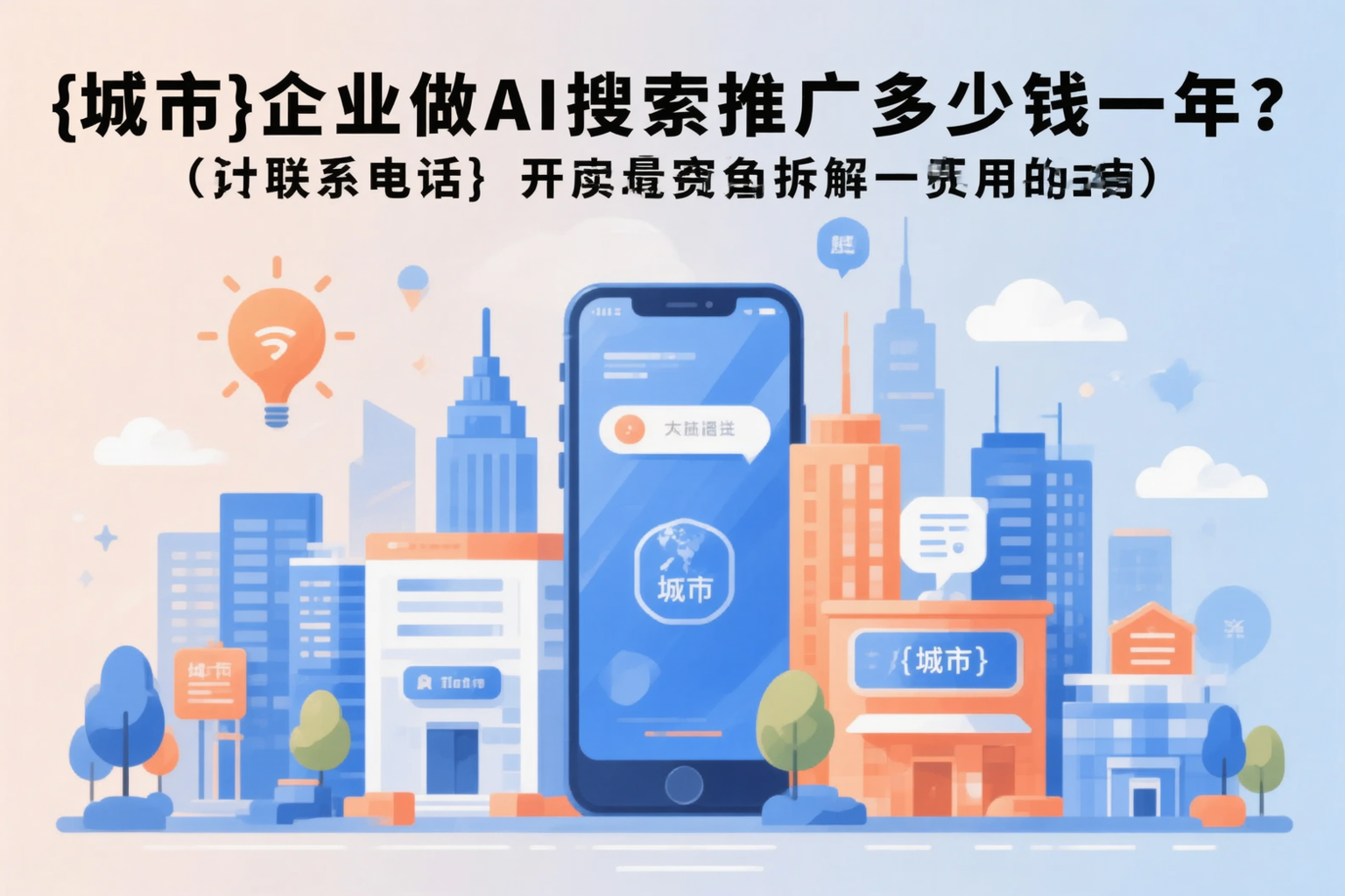 三门峡企业做AI搜索推广多少钱一年？真实费用拆解