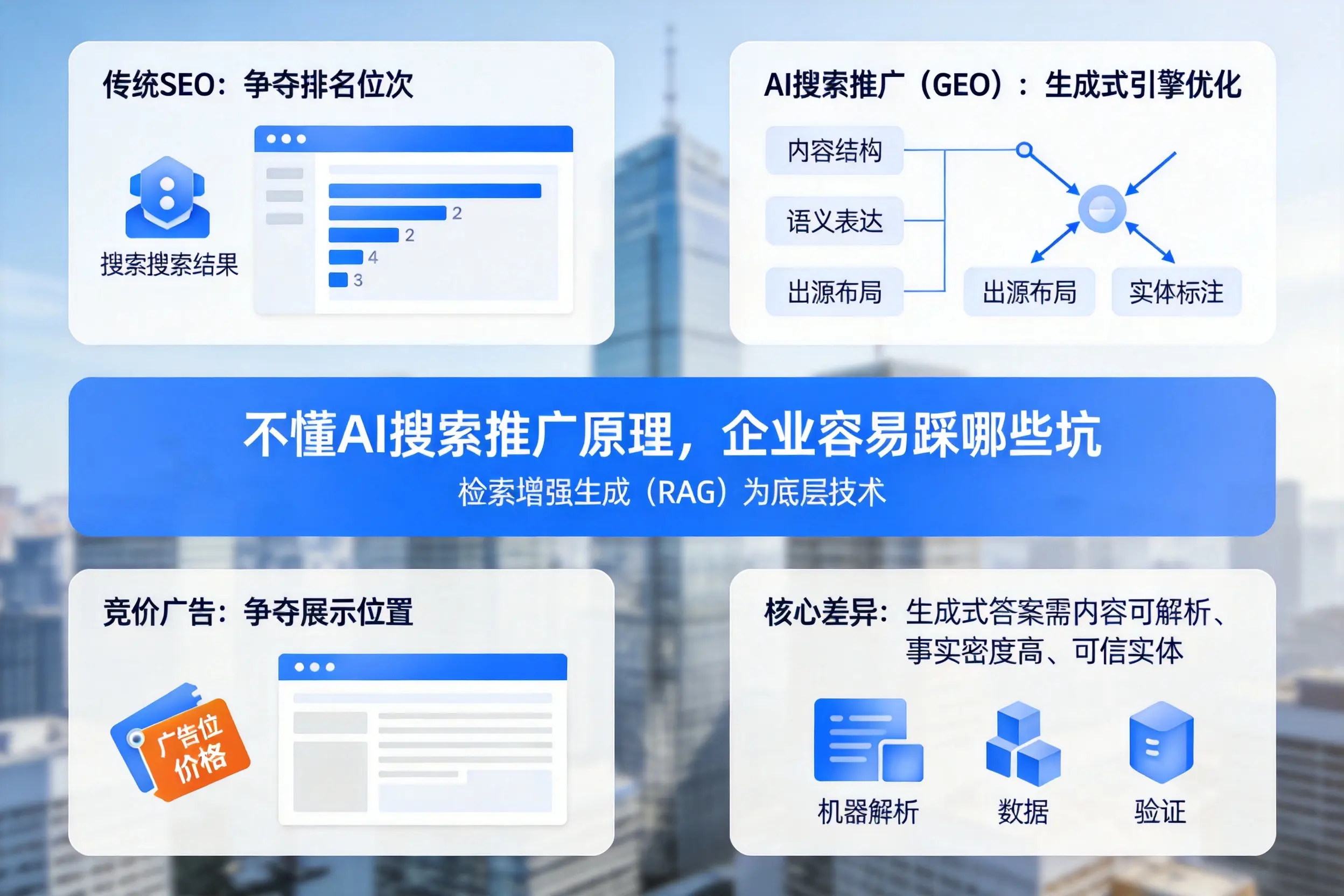 不懂AI搜索推广原理，三门峡企业容易踩哪些坑