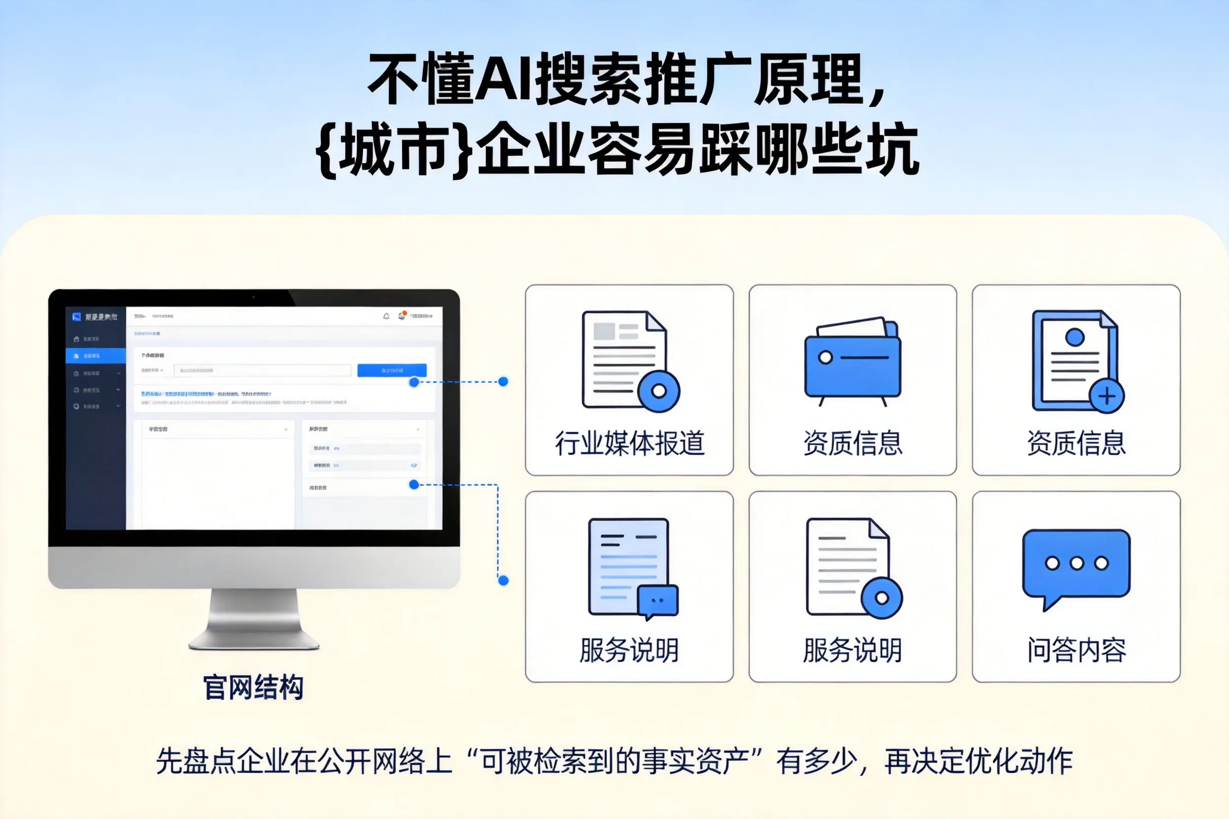 不懂AI搜索推广原理，三门峡企业容易踩哪些坑