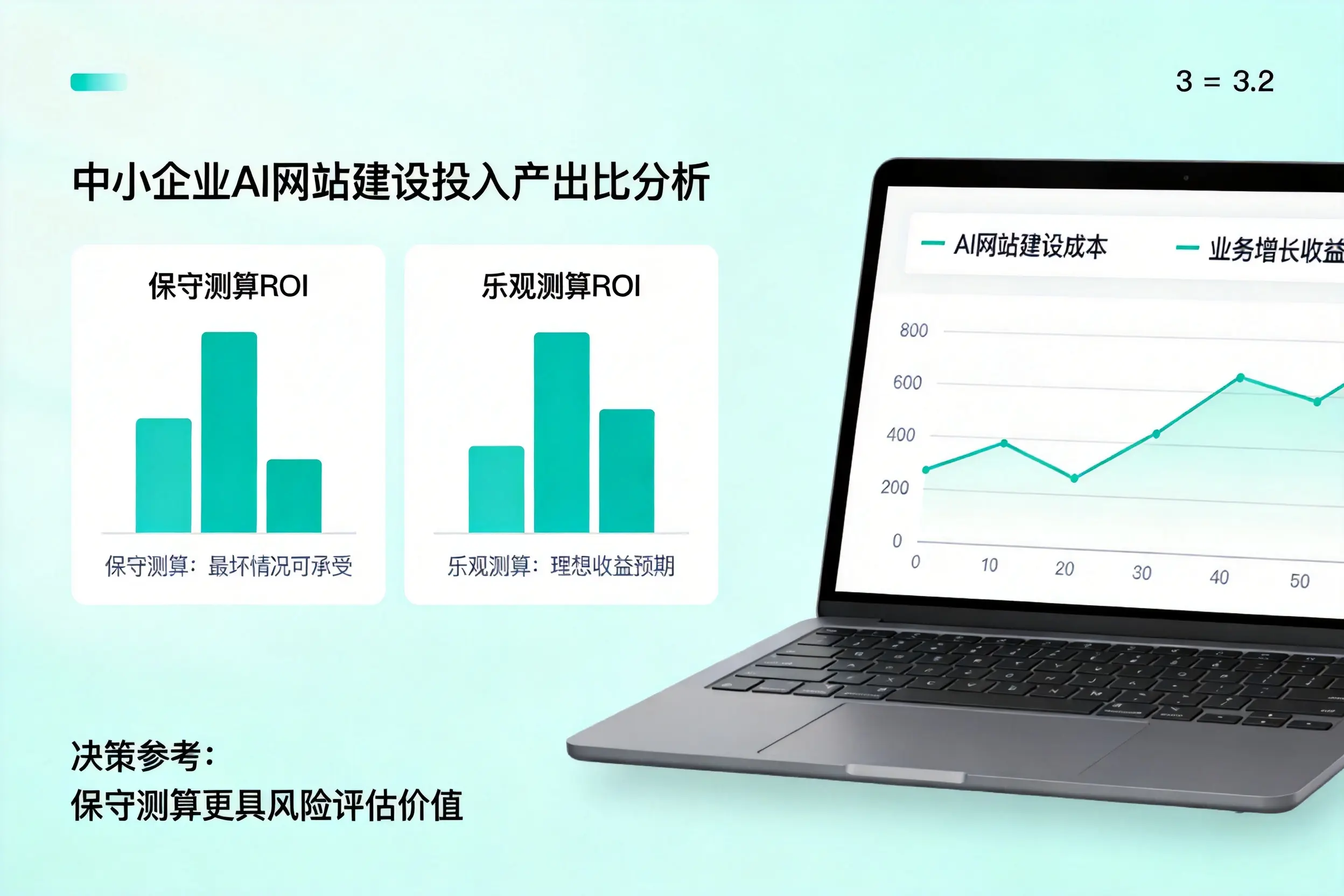 三门峡中小企业AI网站建设投入产出比怎么算？先看这份分析