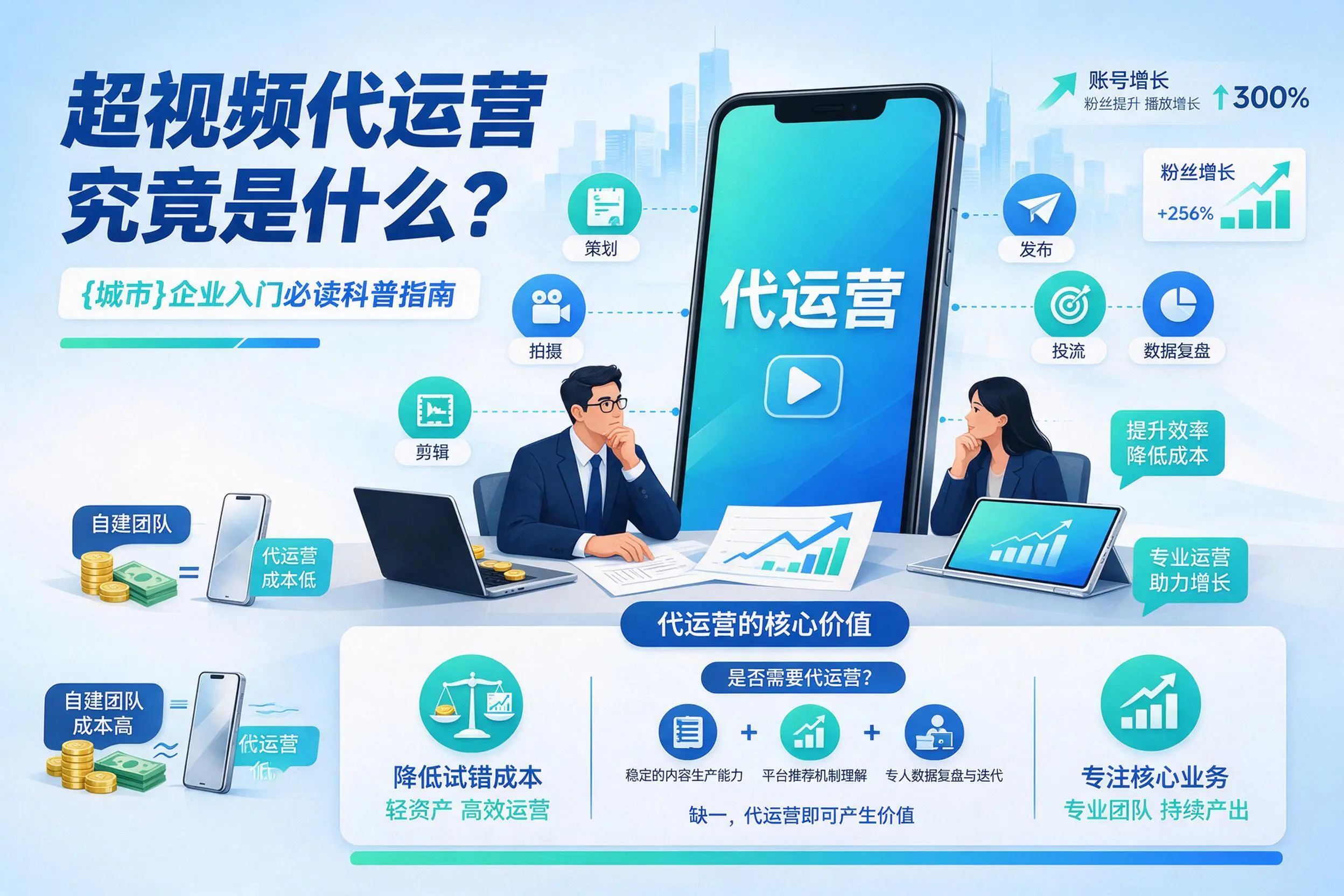 短视频代运营究竟是什么？三门峡企业入门必读科普指南