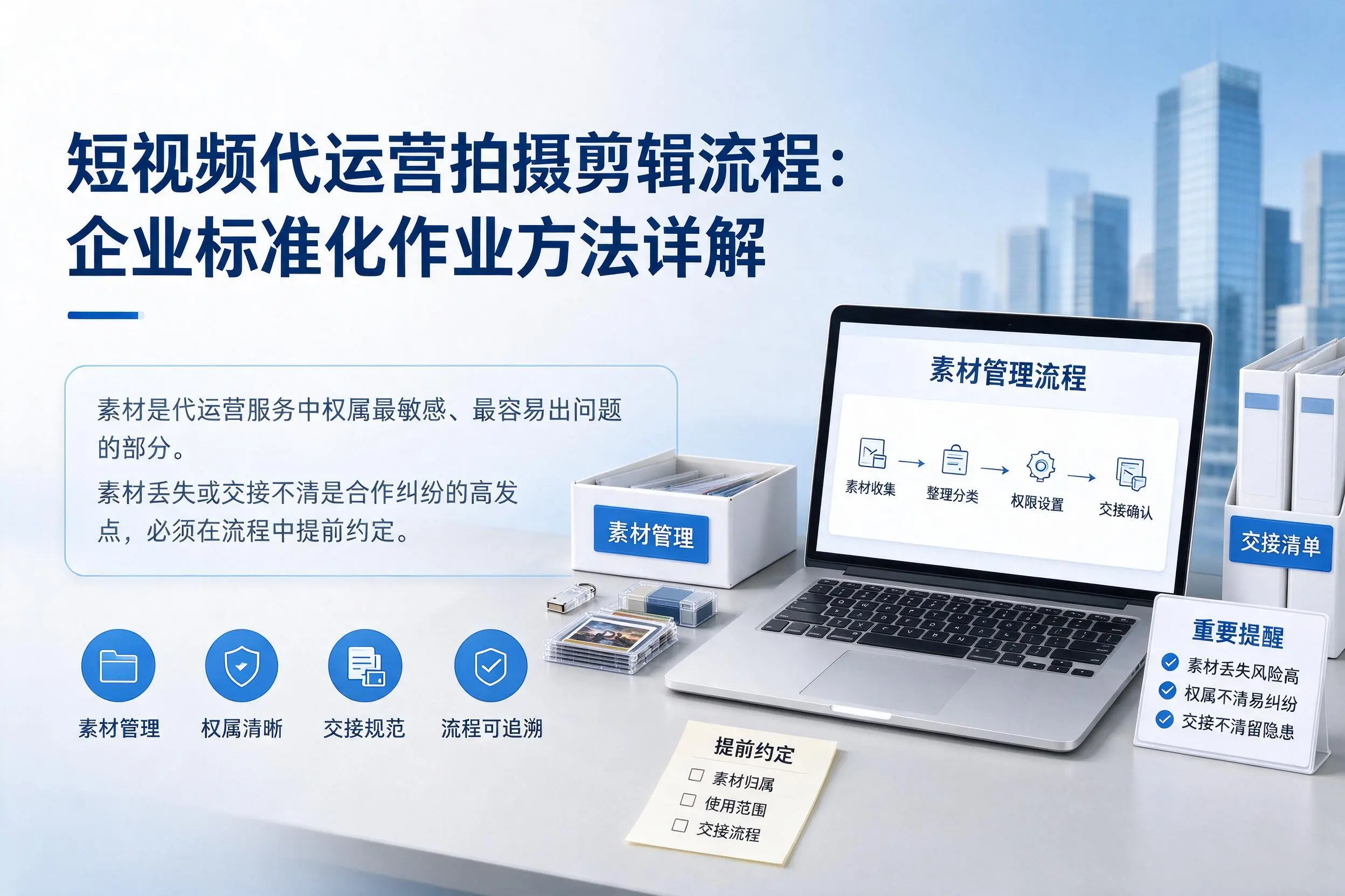短视频代运营拍摄剪辑流程：三门峡企业标准化作业方法详解