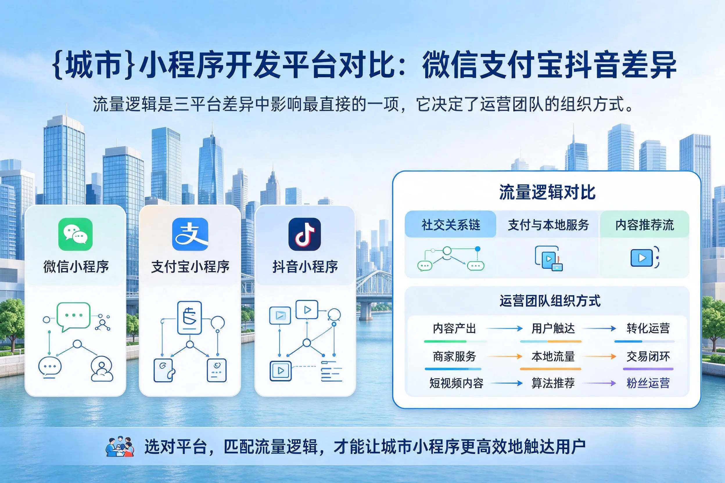 三门峡小程序开发平台对比:微信支付宝抖音差异