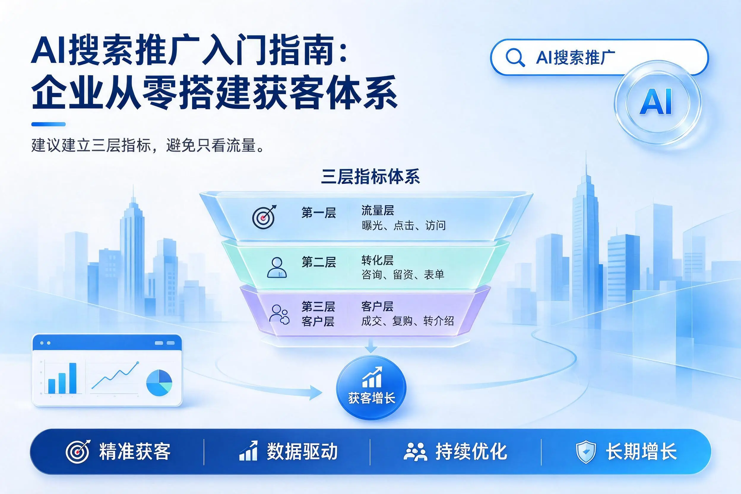 AI搜索推广入门指南:三门峡企业从零搭建获客体系